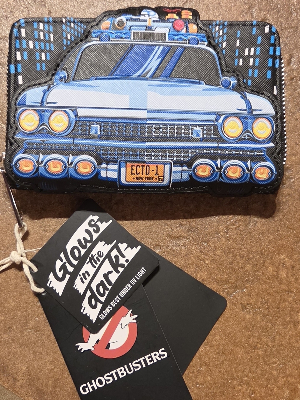 Loungefly Ghostbusters Ecto One Zip Around Wallet